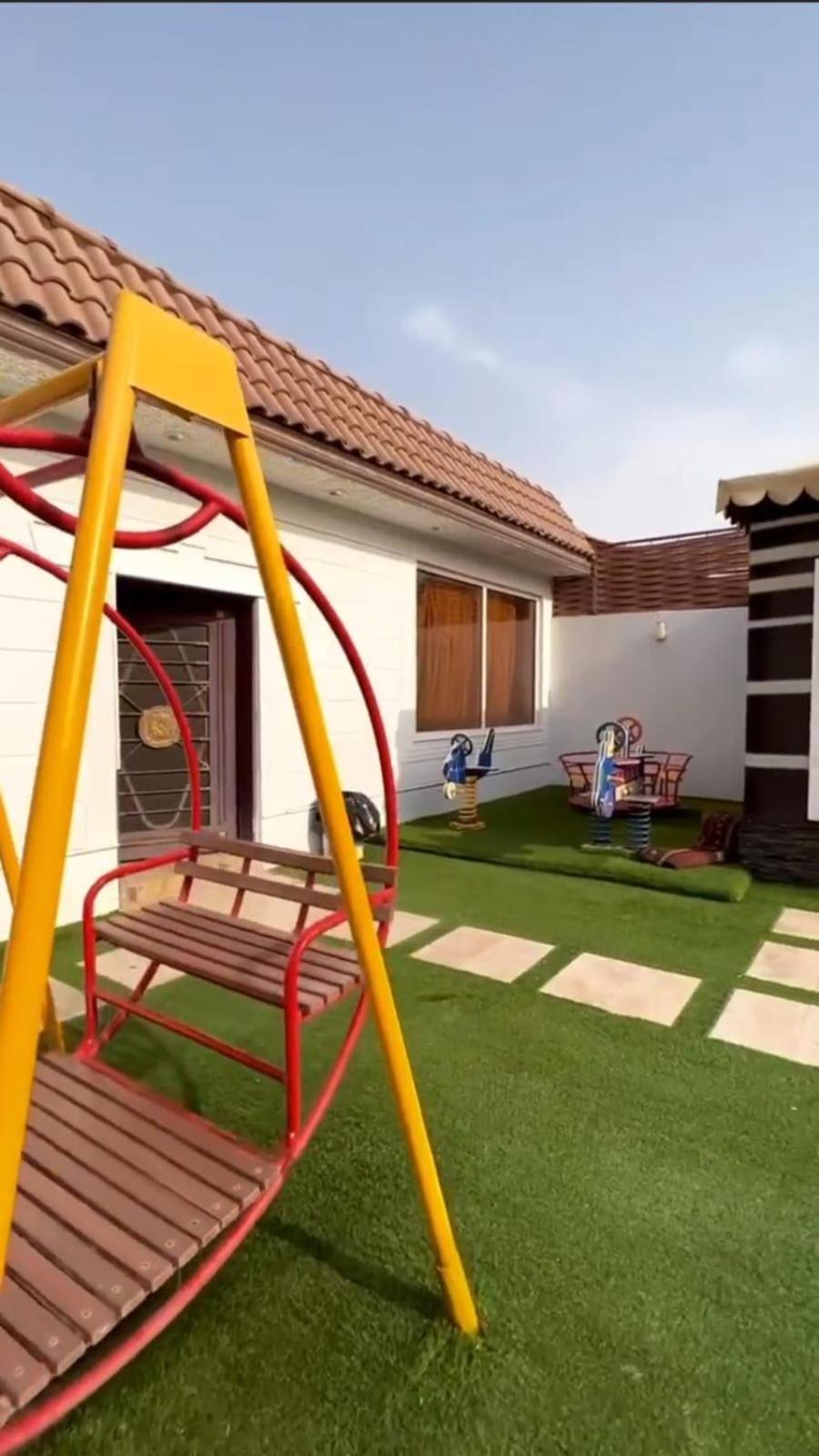 شاليهات الكوخ السويسري وأكوابارك Villa Ash Shishah ภายนอก รูปภาพ