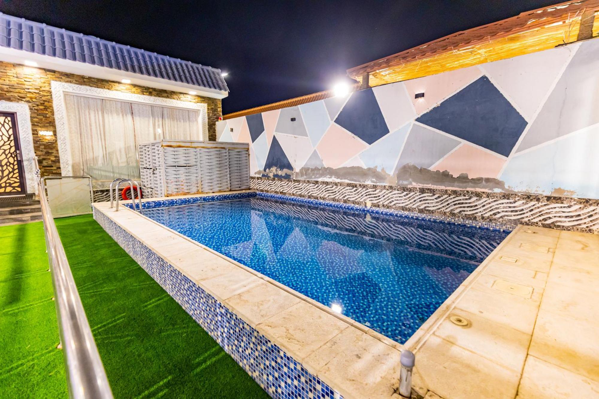 شاليهات الكوخ السويسري وأكوابارك Villa Ash Shishah ภายนอก รูปภาพ